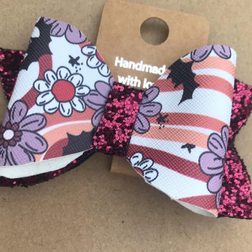 FauxLeather bows